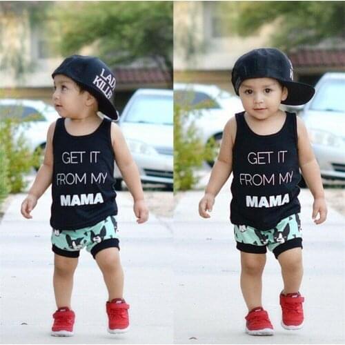 Pudcoco Boy Suit 0-24M HOT Newborn Toddler Kids Baby Boys Tops T-shirt Pants Outfits Clothes Set