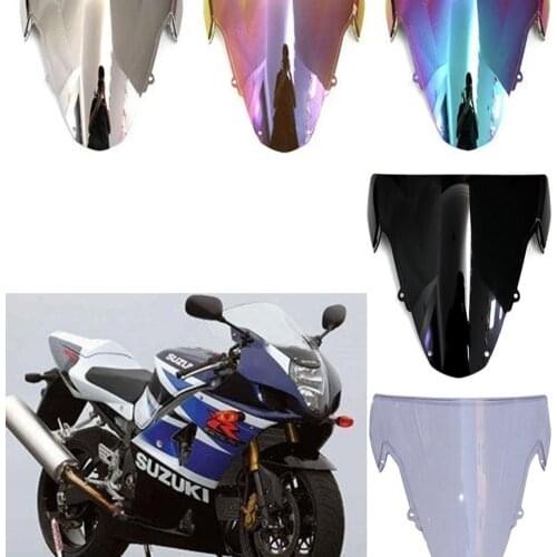 ALLGT Motorcycle Front Windshield Windscreen For Suzuki GSXR1000 K3 2003 2004