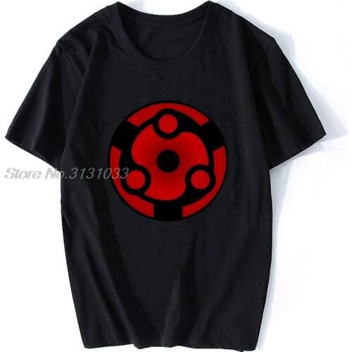 Men Tshirt Mangekyou_sharingan_madara_v2 - Mens T-Shirt Women T-Shirt Tees Top Anime Cotton Tshirt Harajuku Streetwear