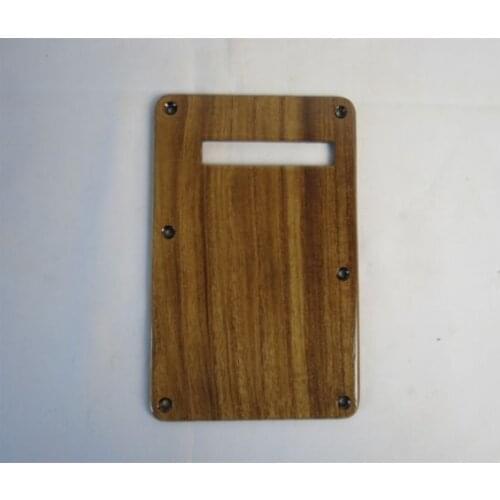 Cavity Cover Back Platewood of Chinese scholartree Fits Guitar Style2 #2975