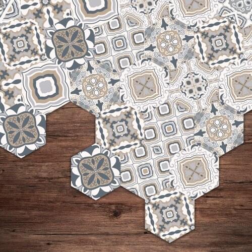 Floor Stickers Tile Decal,Anti-slip Stickers For Bathrooms,DIY Self-adhesive Waterproof Removable Home Wall Stickers Decor