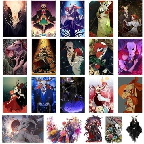 Anime Ancient Magus' Bride Heat Transfer Vinyl Patches For Clothes Iron On Patches For Clothes Stripes For Jeans Decor