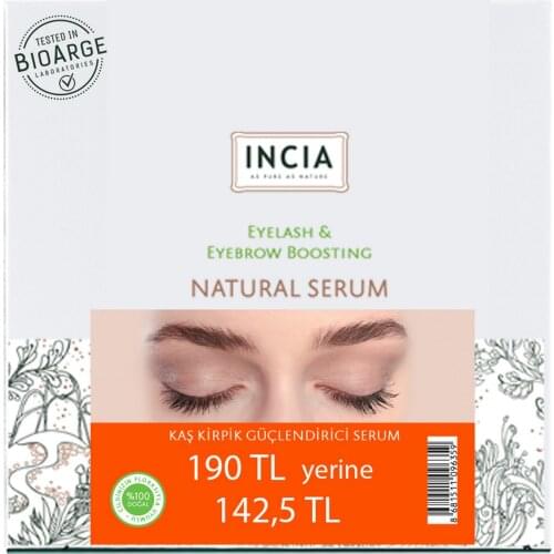 Incıa Eyelash-Eyebrow Boostıng Natural Serum