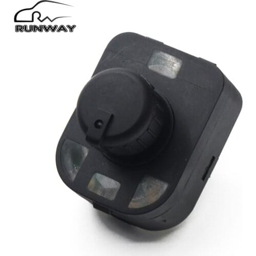 New high quality side mirror switch with floding Adjust Knob for Audi A1 A2 A3 A4 A6 Q7 S4 S6 RS4 8E0 959 565A 8E0959565D