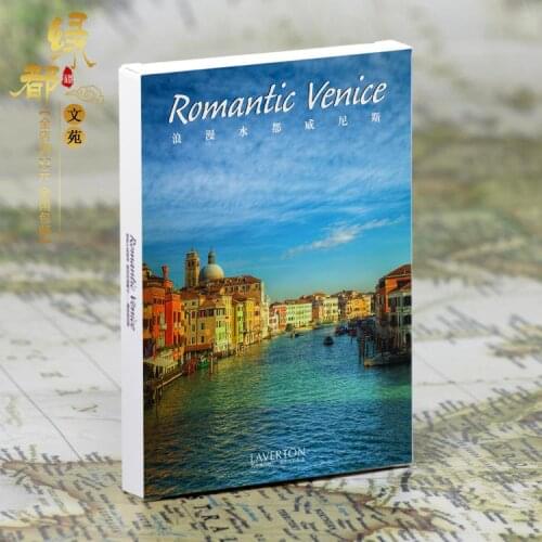 30 sheets/LOT Romantic Watertown-Venice Scenery Postcard /Greeting Card/Wish Card/Christmas and New Year gifts-AC