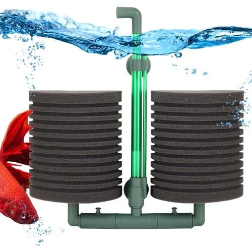 Aquarium Pneumatic Water Fairy Filtration Equipment Filter Cotton Fish Tank Clean Water Purification Filter Silent Water Fairy