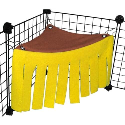 Pets Platform Hanging Parrot Swing Toy Cage Birds Hammock Platform with Tassel Pet Bird Bed