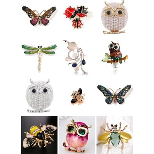 Броши с животными на одежду QrhYK China At AliExpress