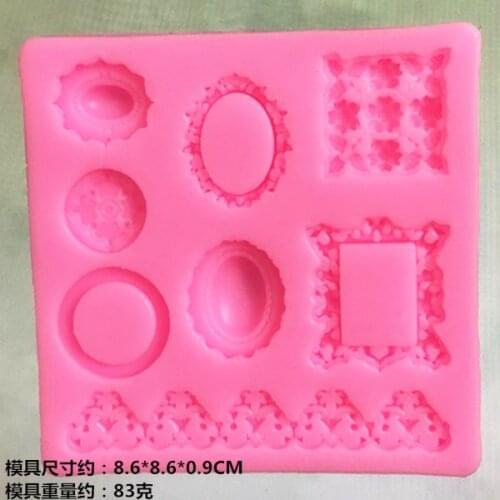 Sugar Molded Chocolate Molded Cake Decorative Molded Silicone Mold P792