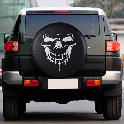 Universal PVC Leather Spare Tire Wheel Cover Case Protector Bag Pouch For Jeep Wagon Camper Pickup Travel Truck Trailer RV SUV