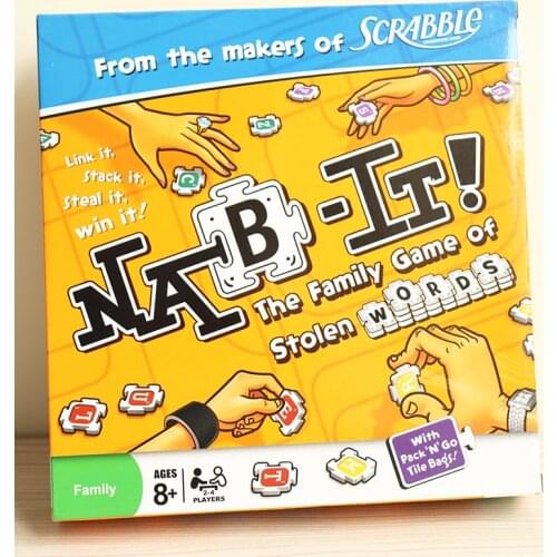 Funny Games from the maker family game of stolen words Kid Crossword Board Word Matching Anagrams