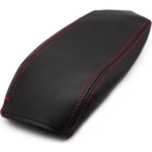 For Kia Sportage 2011 2012 2013 2014 2015 2016 Center Console Armrest Box Cover DIY microfiber leather Protection Pad