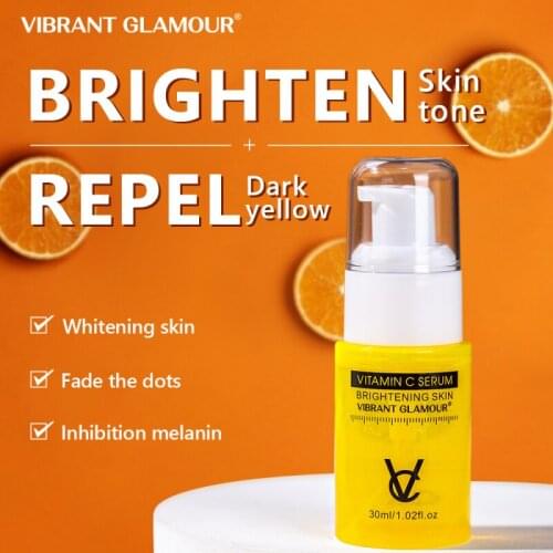 30ml Natural Vitamin C Serum Liquid Hyaluronic Acid Essential Oil Moisturizng Anti Aging Anti Wrinkle Shrink Pore Serum Skincare