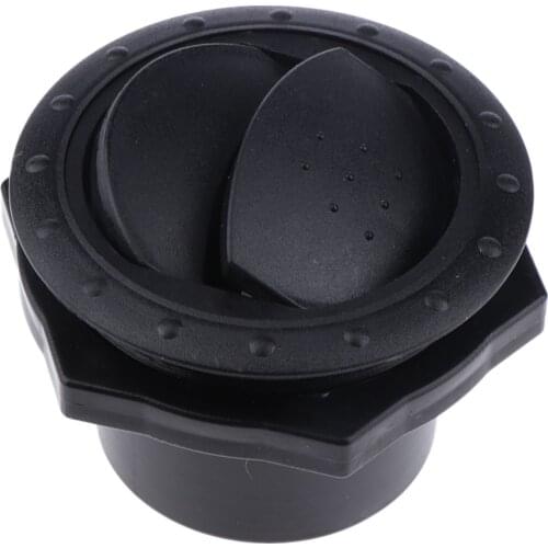 8pcs Black RV Marine Yacht Round Air Vent Outlet Grill Ventilation 70x45mm