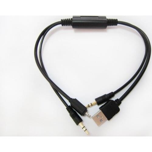 Free shipping!!! for BMW iDrive USB & AUX Adapter Cable Charge 8PIN Lightning for iPod iPhone 5 5S 5C