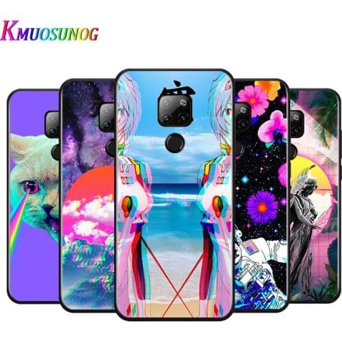 Vaporwave Art for Huawei P Smart Z S Pro Plus 2021 2020 Nova 7i 7 6 SE 5i 5Pro 4E 4 3i 3e 3 2 2i Lite 2 Phone Case