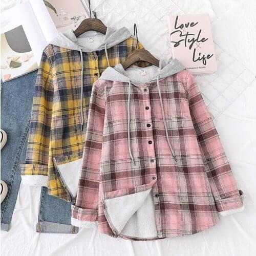 LuckBN Womens Hooded Shirts
