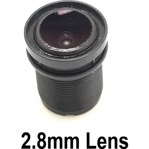 Mini 2.8mm Lens CCTV Security Camera Lens M12 2MP 1/2.7 Image Format Surveillance