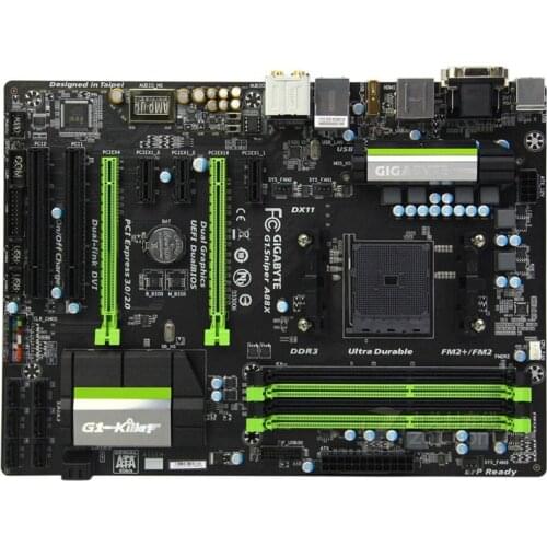 Original motherboard for Gigabyte G1.Sniper A88X DDR3 Socket FM2 A88 32GB USB3.0 SATA3 Desktop motherboard