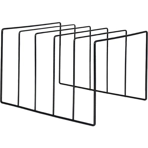 Professional Black Metal LP Vinyl Record Display Shelf Turntable Record Collection Storage Shelf Exhibit Stand Holder M5TB