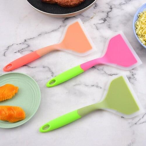 Pan frying spatula household silicone kitchenware multi-purpose kitchen supplies kitchen tools kitchen accessories kitchenware