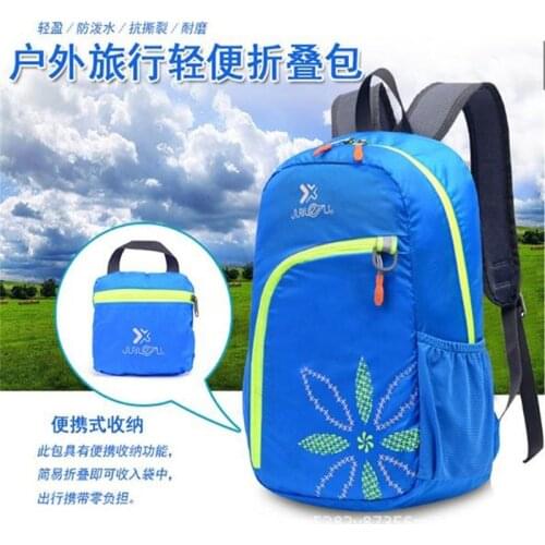 Sports Backpack Foldable JUNLETU 2014 Nylon Cycling Backpack Men Women Outdoor Climbing Hiking Bag
