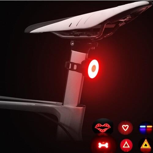Multi Lighting Modes Bicycle Light USB Charge Led Bike Light Flash Tail Rear Bicycle Lights