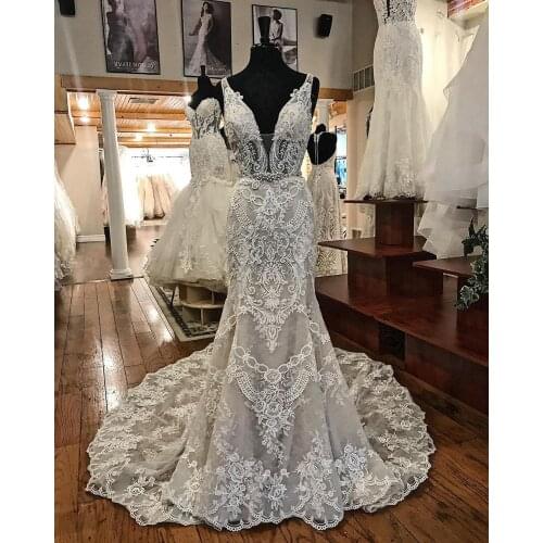 Xunbei Mermaid Silhouette Wedding Dresses