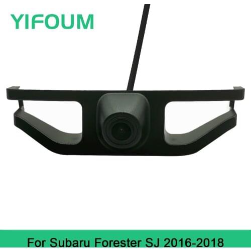 YIFOUM HD CCD Car Front View Parking Night Vision Positive Waterproof Logo Camera For Subaru Forester SJ 2016 2017 2018