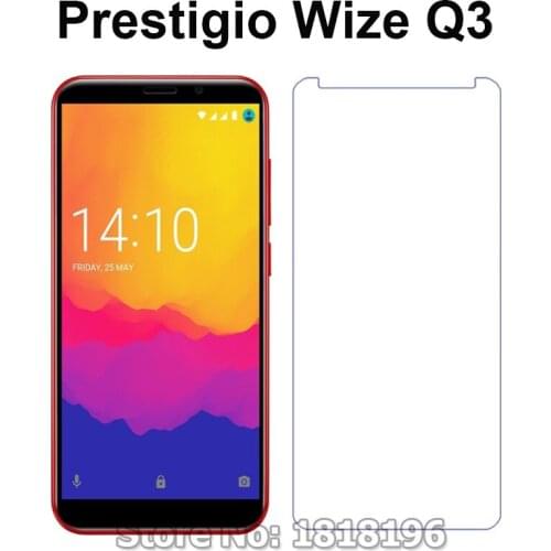 Tempered Glass for Prestigio Wize Q3 Phone Case Smartphone Screen Protector Cover for Prestigio Wize Q3 psp3471duo Glass Film
