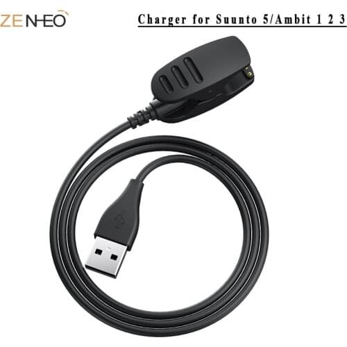 1M Charger for Suunto Ambit 1 Ambit 2 Ambit 3 For Suunto 5 USB Charging Cable Dock Cradle Smart Watch Chargers