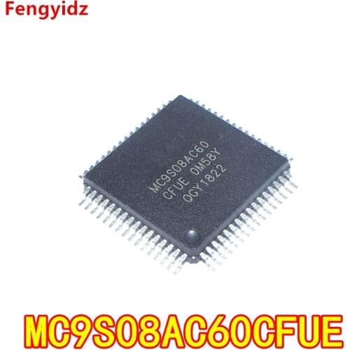 10pcs/lot MC9S08AC60CFUE MC9S08AC60