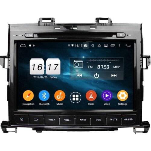 9" Android 10.0 PX6 Car DVD Player For Toyota Alphard 2007-2013 Stereo 6 Core Radio Audio Navigation DSP 4+64G Multimedia Player