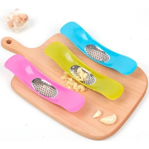 Household Garlic Peeler Functional Ginger Garlic Press Grinding Grater Planer Slicer Cutter Cooking Tool Kitchen Accessories