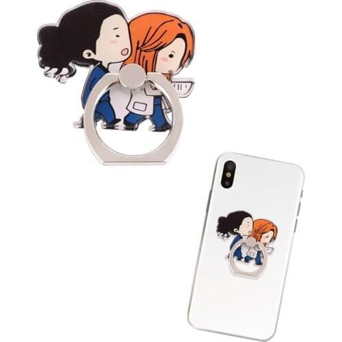 BH1646 Greys Anatomy Ring Buckle Bracket Mobile Phone Bracket For Phone Stand Holder Mobile Phone Holder Stand For Doctor Nurse