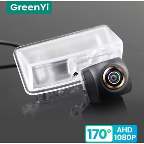GreenYi 170° HD 1080P Car Rear View Camera for Toyota New CROWN 2012 2013 Night Vision Reverse Reversing 4 pin Vehicle Parking