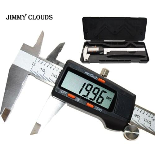 Newest Stainless Steel Digital Display Caliper 150mm Accuracy 0.01 mm MM/inch High Precision Stainless Steel LCD Vernier Caliper