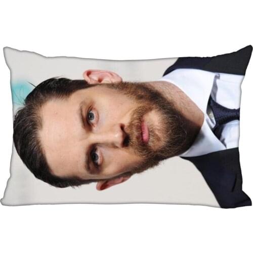 Custom Tom Hardy Pillowcase Bedroom Home Office Decorative Pillow Cover Rectangle Zipper Pillow Cases 40x60CM,50X75CM