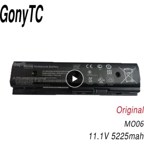 GONYTC original MO06 Laptop Battery MO06 HSTNN-LB3N For HP Pavilion DV4-5000 DV6-7002TX 5006TX DV7-7000 Batteries 671567-421