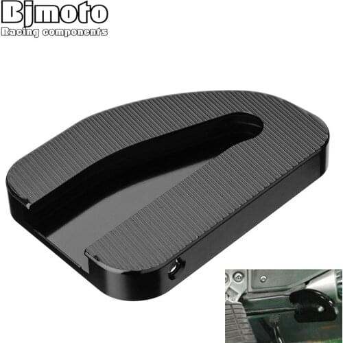 BJMOTO Motorcycle Sidestand For Honda GL1800 2018-2019 Kickstand Foot Side Stand Extension Pad Support Plate