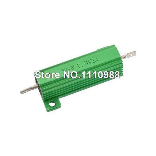 Aluminum Housing 50W Watt 1.8 Ohm Wirewound Resistor for Transducer