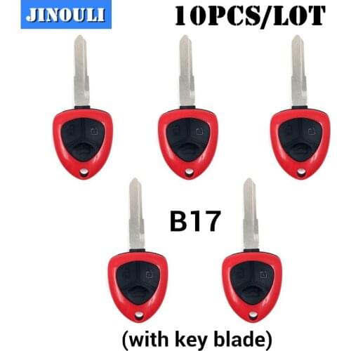10 Piece) free shipping B17 KD remote 3 Button Remote Key with Red colour B series key for kd900 URG200 remote master