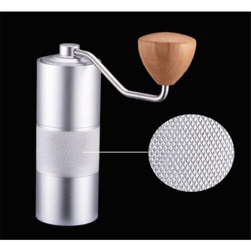 Adjustable Manual Coffee grinder 25g Non-Slip Hand-cranked Coffee Bean grinder Office Kitchen Coffee Milling machine