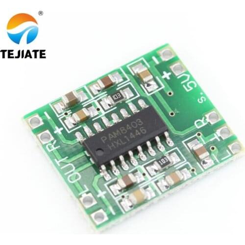 PAM8403 Super Mini Digital Amplifier Board 2 * 3W Class D Digital 2.5V To 5V Power Amplifier Board Efficient