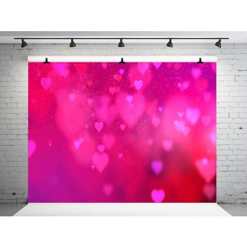 VinylBDS 10x10ft Wedding Photography Backdrops Valentines Day Love Backgrounds For Photo Studio Cotton Microfiber Photo Backdrop