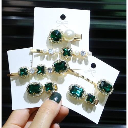 Fashion Crystal Accessory Rhinestone Comb Hairpin Bobby Pin Wedding Party Bridal Hair Accessory Festival Hair Styling Accessorie