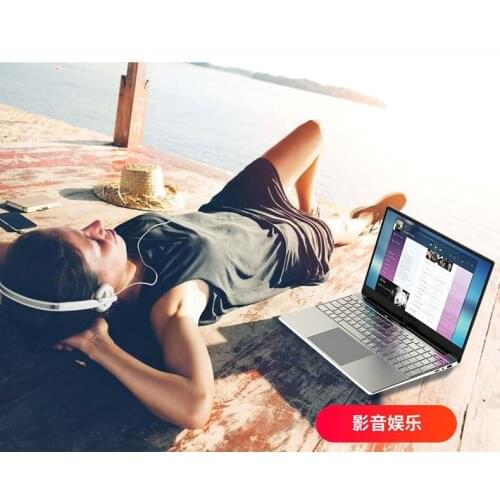 15.6 inch Gaming Laptops With 8G RAM 1TB 512G 256G 128G SSD Slimbook Win10 Notebook Computer