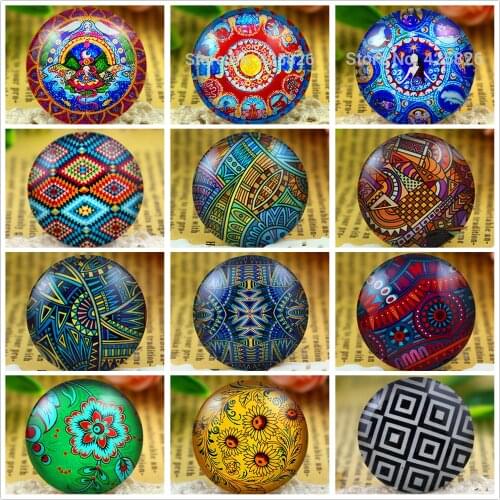 2020 Hot Sale New Fashion 5pcs/Lot 25mm Handmade Photo Glass Cabochons
