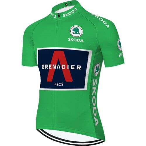 2021 proteam INEOS Cycling Jersey tenue cycliste homme Breathable bicycle Racing short sleeve jersey maillot ciclismo verano