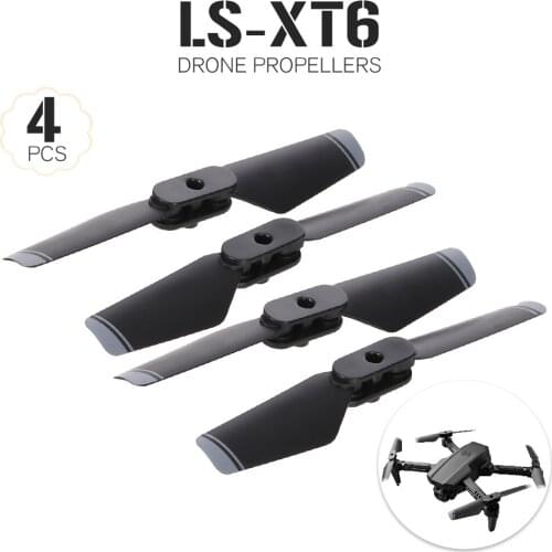 4pcs Drone Propeller for LS-XT6 RC Drone Blades Paddles for RC Quadcopter RC Drone Accessories